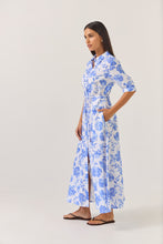 Load image into Gallery viewer, TUESDAY NICOLA DRESS BLUE ROSE