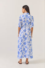 Load image into Gallery viewer, TUESDAY NICOLA DRESS BLUE ROSE