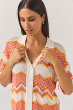 Load image into Gallery viewer, TUESDAY REVERE TOP CHEVRON