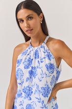 Load image into Gallery viewer, TUESDAY DIXIE TOP BLUE ROSE