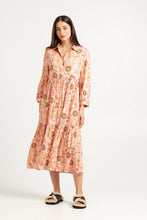 Load image into Gallery viewer, TUESDAY SOLEIL DRESS PINK MEDALLION
