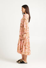 Load image into Gallery viewer, TUESDAY SOLEIL DRESS PINK MEDALLION