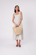 Load image into Gallery viewer, MARLOW ST TROPEZ BUCKET BAG TEA