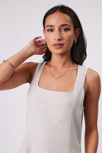 Load image into Gallery viewer, MARLOW TUSCANY LINEN DRESS NATURAL