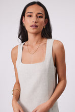 Load image into Gallery viewer, MARLOW TUSCANY LINEN DRESS NATURAL
