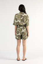 Load image into Gallery viewer, TUESDAY UMPIRE SHORTS OLIVE PAISLEY