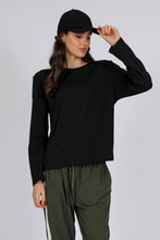 Load image into Gallery viewer, MARLOW UNO LONGSLEEVE BLACK