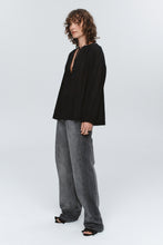 Load image into Gallery viewer, MARLE VALERIE TOP BLACK