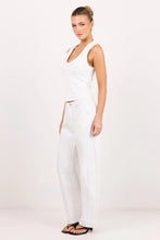 Load image into Gallery viewer, COMING SOON | AMONG THE BRAVE VARSITY IVORY FORWARD SEAM BARREL JEANS