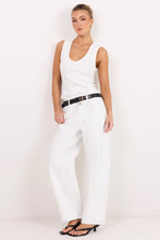 Load image into Gallery viewer, COMING SOON | AMONG THE BRAVE VARSITY IVORY FORWARD SEAM BARREL JEANS
