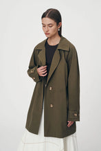 Load image into Gallery viewer, ROWIE VALENTINA TRENCH JACKET
