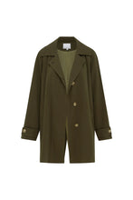 Load image into Gallery viewer, ROWIE VALENTINA TRENCH JACKET