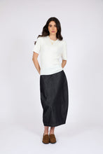 Load image into Gallery viewer, MARLOW VERO KNIT TEE IVORY