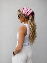 Load image into Gallery viewer, DARK HAMPTON THE WILKINSON PETITE SILK SCARF