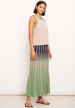 Load image into Gallery viewer, POL XANDER CROCHET TANK PEB/INK/GREEN