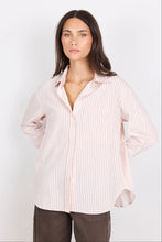 Load image into Gallery viewer, ARRIVING 18.08 | STORIES BE TOLD YOU GOT THIS BLUSH DOUBLE PINSTRIPE OVERSIZED BOYFRIEND SHIRT