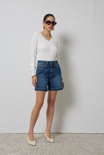 Load image into Gallery viewer, DRICOPER ZOLA RINSE WASH LONG DENIM SHORTS