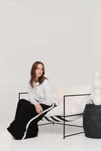 Load image into Gallery viewer, TAYLOR COMPLACEMENT SKIRT BLACK/IVORY