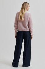 Load image into Gallery viewer, SECOND FEMALE ANDREA LS RIB CARDIGAN SEPIA ROSE