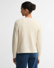 Load image into Gallery viewer, COMING SOON | BARBOUR ASHDOWN CABLE KNITTED JUMPER ECRU