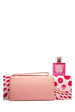 Load image into Gallery viewer, KAREN WALKER B+ 100ML SET  WITH LEATHER PURSE
