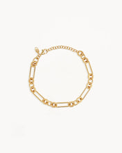 Load image into Gallery viewer, BY CHARLOTTE GOLD SHIELD BRACELET