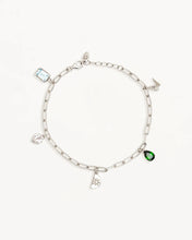 Load image into Gallery viewer, BY CHARLOTTE SILVER WANDERLUST CHARM BRACELET