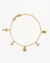 Load image into Gallery viewer, BY CHARLOTTE GOLD LOVE UNLOCKED CHARM BRACELET
