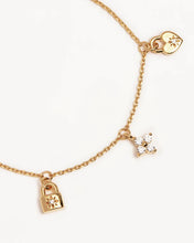 Load image into Gallery viewer, BY CHARLOTTE GOLD LOVE UNLOCKED CHARM BRACELET
