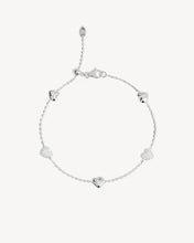 Load image into Gallery viewer, BY CHARLOTTE SILVER YOU HAVE MY HEART CHARM BRACELET