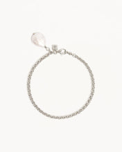 Load image into Gallery viewer, BY CHARLOTTE SILVER EMBRACE STILLNESS PEARL BRACELET