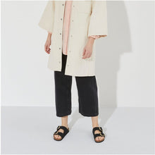 Load image into Gallery viewer, BIRKENSTOCK ARIZONA BIG BUCKLE NUBUCK BLACK