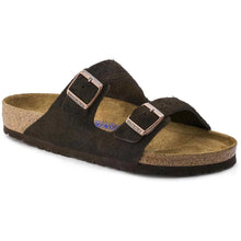 Load image into Gallery viewer, BIRKENSTOCK ARIZONA SUEDE MOCHA SLIDE