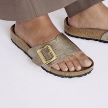 Load image into Gallery viewer, BIRKENSTOCK CATALINA CUSHION BUCKLE GRACEFUL TAUPE