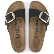 Load image into Gallery viewer, BIRKENSTOCK MADRID BIG BUCKLE BLACK