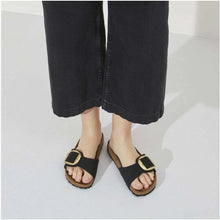 Load image into Gallery viewer, BIRKENSTOCK MADRID BIG BUCKLE BLACK