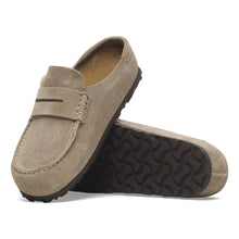 Load image into Gallery viewer, BIRKENSTOCK NAPLES WRAPPED SUEDE TAUPE (REGULAR)