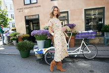 Load image into Gallery viewer, LOLLYS LAUNDRY BLAKE MIDI DRESS FLOWER PRINT