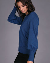 Load image into Gallery viewer, STORM HUDSON MERINO SWEATER PETROL