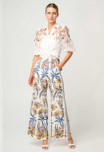 Load image into Gallery viewer, ONCE WAS CALLISTO COTTON SLUB EMBROIDERED SHIRT IVORY DUNE