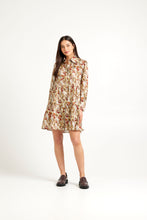 Load image into Gallery viewer, TUESDAY CAMILA MINI DRESS HARVEST FLORAL