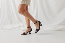 Load image into Gallery viewer, CHAOS & HARMONY CASTEL HEEL BLACK