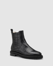 Load image into Gallery viewer, CHAOS & HARMONY CIRCUIT BOOT BLACK CROC