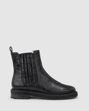 Load image into Gallery viewer, CHAOS & HARMONY CIRCUIT BOOT BLACK CROC