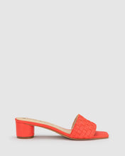 Load image into Gallery viewer, CHAOS & HARMONY CLEO HEEL RED WEAVE