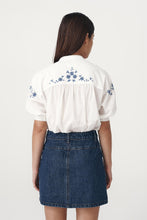 Load image into Gallery viewer, ROWIE CORA SPRING BLOUSE COBALT ETOILE