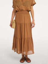 Load image into Gallery viewer, LOLLYS LAUNDRY DIAMOND MAXI SKIRT CAMEL