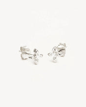 Load image into Gallery viewer, BY CHARLOTTE SILVER LIGHT IN LIGHT STUD EARRING