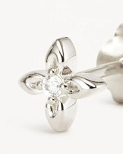 Load image into Gallery viewer, BY CHARLOTTE SILVER LIGHT IN LIGHT STUD EARRING