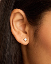 Load image into Gallery viewer, BY CHARLOTTE SILVER LIGHT IN LIGHT STUD EARRING